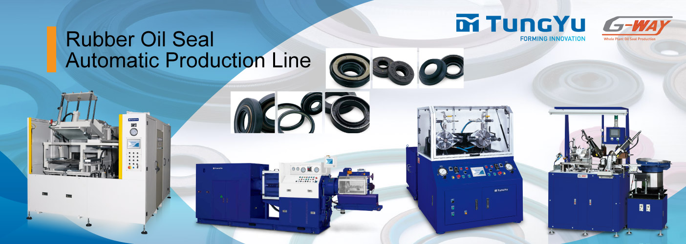 Rubber oil seal automatic production line