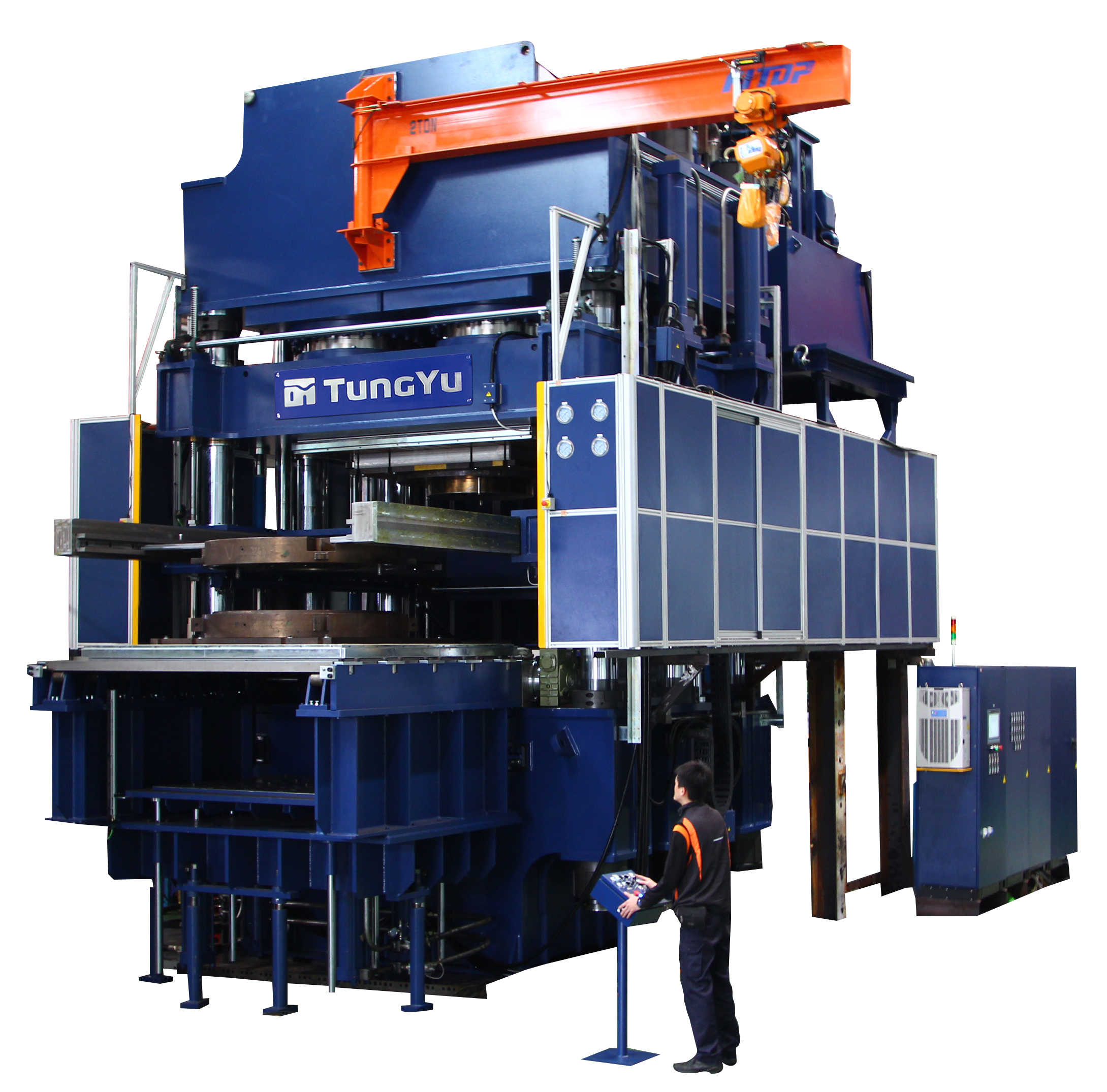 Demonstrate the strongest customized technology launch the market's largest forming press